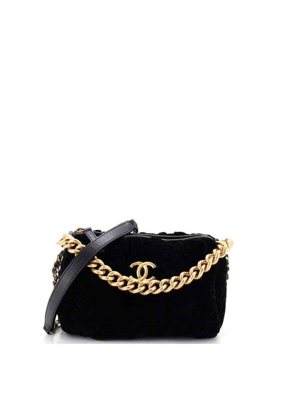 Chanel Cc 2-Way Zip Bowler Camellia #327278C42B